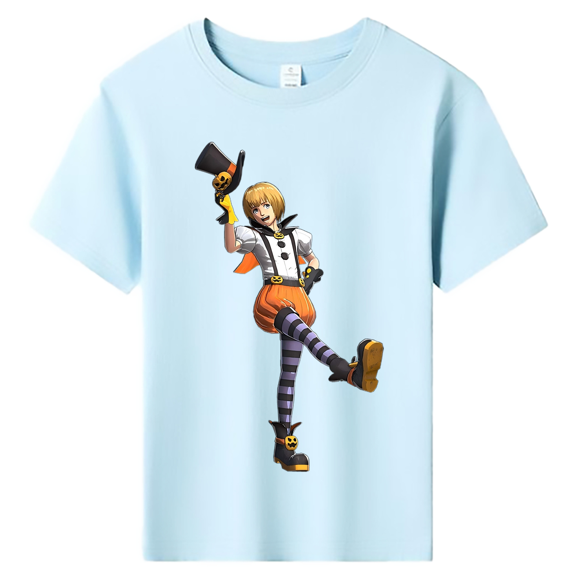 （画像用） 進撃の巨人 アルミン·アルレルト Attack on Titan Armin Arlert 綿100％キッズTシャツ（フロントプリント）